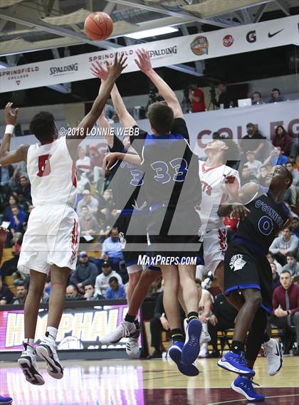 Thumbnail 1 in Bishop O'Connell vs Albany Academy (Spalding Hoophall Classic) photogallery.