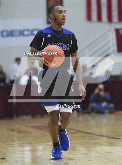 Thumbnail 2 in Bishop O'Connell vs Albany Academy (Spalding Hoophall Classic) photogallery.