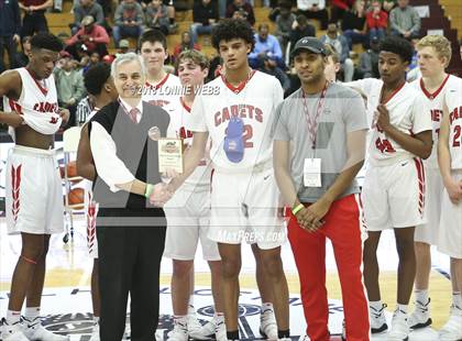 Thumbnail 2 in Bishop O'Connell vs Albany Academy (Spalding Hoophall Classic) photogallery.