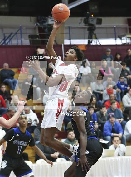 Thumbnail 3 in Bishop O'Connell vs Albany Academy (Spalding Hoophall Classic) photogallery.