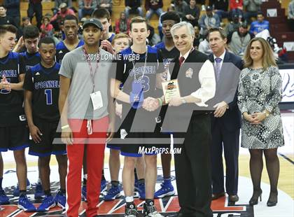 Thumbnail 3 in Bishop O'Connell vs Albany Academy (Spalding Hoophall Classic) photogallery.