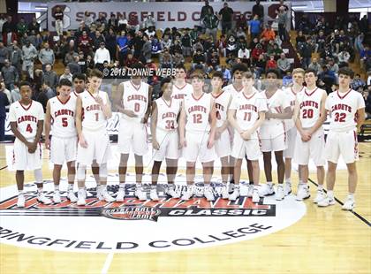 Thumbnail 2 in Bishop O'Connell vs Albany Academy (Spalding Hoophall Classic) photogallery.