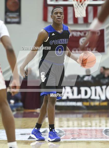 Thumbnail 1 in Bishop O'Connell vs Albany Academy (Spalding Hoophall Classic) photogallery.