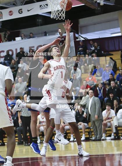 Thumbnail 2 in Bishop O'Connell vs Albany Academy (Spalding Hoophall Classic) photogallery.