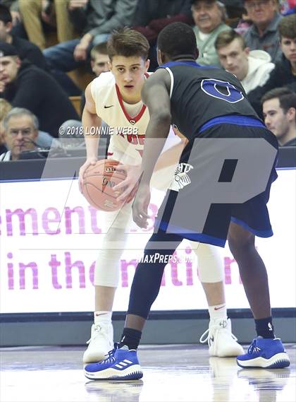 Thumbnail 3 in Bishop O'Connell vs Albany Academy (Spalding Hoophall Classic) photogallery.