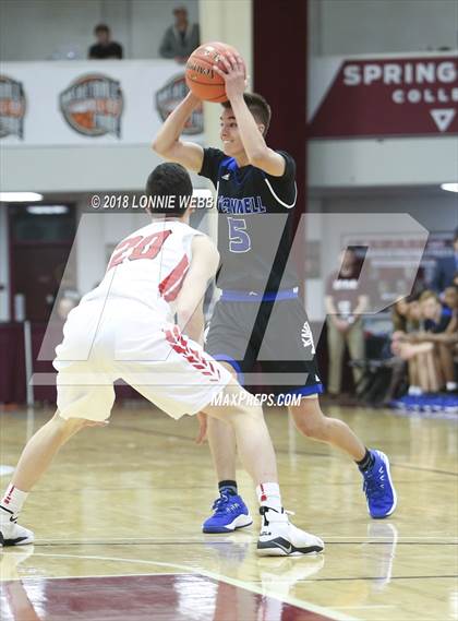 Thumbnail 1 in Bishop O'Connell vs Albany Academy (Spalding Hoophall Classic) photogallery.