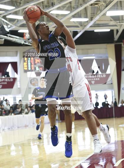 Thumbnail 2 in Bishop O'Connell vs Albany Academy (Spalding Hoophall Classic) photogallery.