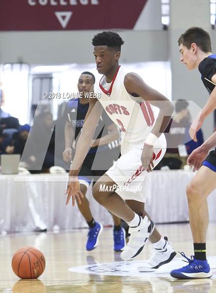 Thumbnail 2 in Bishop O'Connell vs Albany Academy (Spalding Hoophall Classic) photogallery.