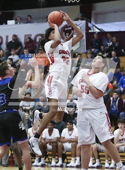 Thumbnail 3 in Bishop O'Connell vs Albany Academy (Spalding Hoophall Classic) photogallery.