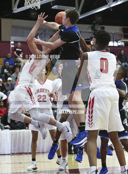 Thumbnail 3 in Bishop O'Connell vs Albany Academy (Spalding Hoophall Classic) photogallery.