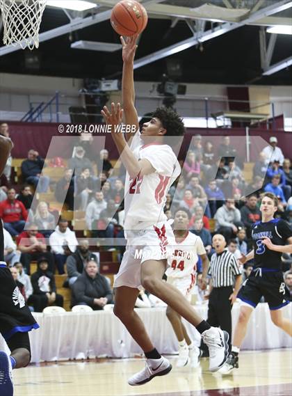 Thumbnail 2 in Bishop O'Connell vs Albany Academy (Spalding Hoophall Classic) photogallery.