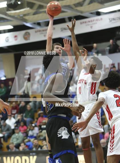 Thumbnail 2 in Bishop O'Connell vs Albany Academy (Spalding Hoophall Classic) photogallery.