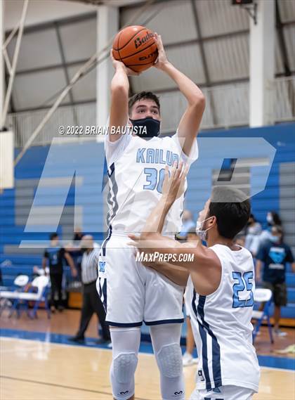 Thumbnail 2 in Kailua vs Kapolei (HHSAA D1 1st Round Playoff) photogallery.