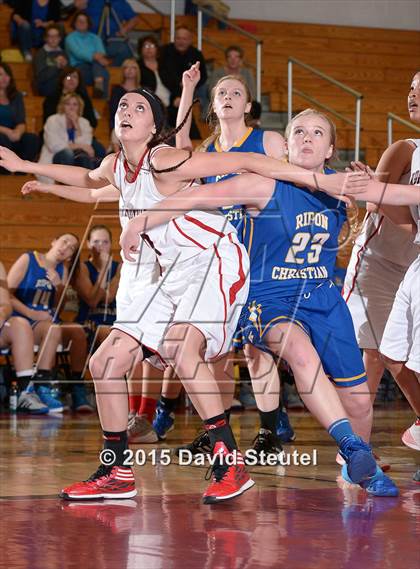Thumbnail 3 in Ripon Christian vs. Woodland Christian (CIF SJS D5 Playoffs) photogallery.