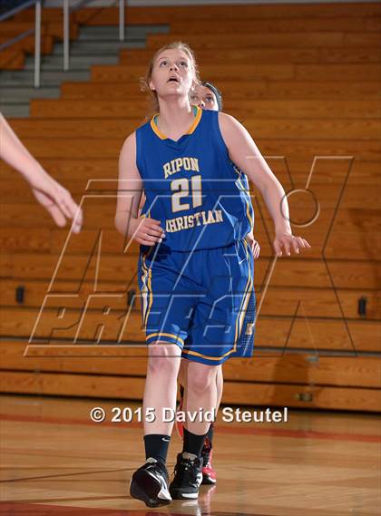 Thumbnail 2 in Ripon Christian vs. Woodland Christian (CIF SJS D5 Playoffs) photogallery.