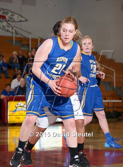 Thumbnail 2 in Ripon Christian vs. Woodland Christian (CIF SJS D5 Playoffs) photogallery.