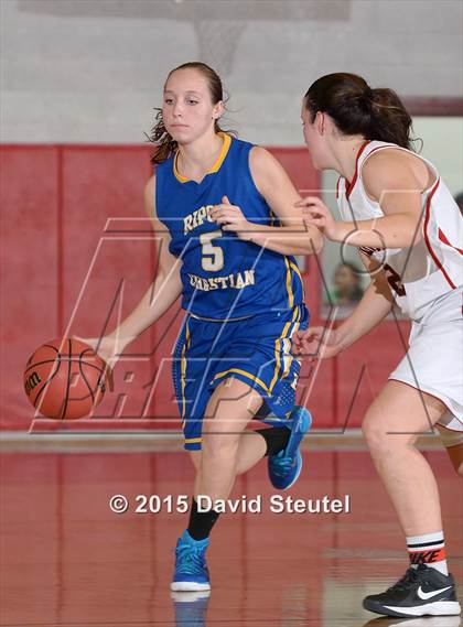 Thumbnail 2 in Ripon Christian vs. Woodland Christian (CIF SJS D5 Playoffs) photogallery.