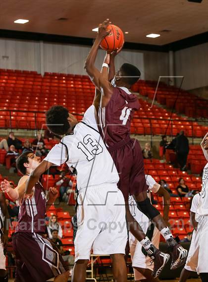 Thumbnail 1 in Trimble Tech vs. Plano (DFW Basketball Challenge) photogallery.