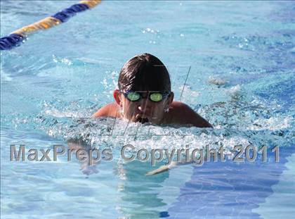 Thumbnail 2 in Deer Valley vs. Boulder Creek (Co-ed Swimming) photogallery.