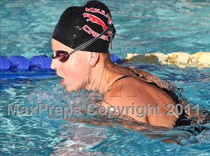 Thumbnail 2 in Deer Valley vs. Boulder Creek (Co-ed Swimming) photogallery.
