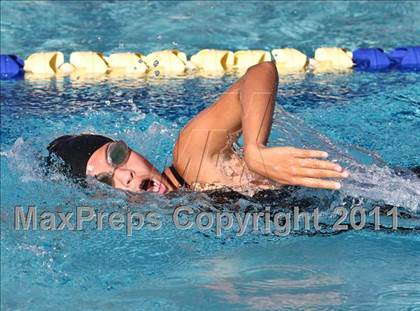 Thumbnail 2 in Deer Valley vs. Boulder Creek (Co-ed Swimming) photogallery.