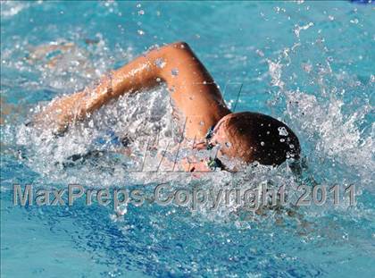Thumbnail 2 in Deer Valley vs. Boulder Creek (Co-ed Swimming) photogallery.