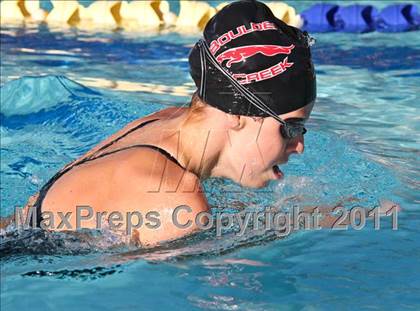 Thumbnail 1 in Deer Valley vs. Boulder Creek (Co-ed Swimming) photogallery.