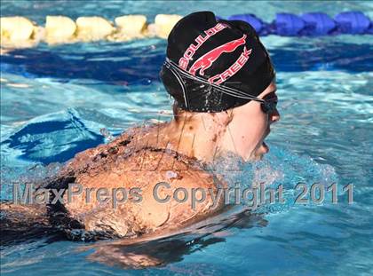 Thumbnail 2 in Deer Valley vs. Boulder Creek (Co-ed Swimming) photogallery.