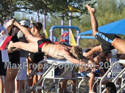 Thumbnail 2 in Deer Valley vs. Boulder Creek (Co-ed Swimming) photogallery.
