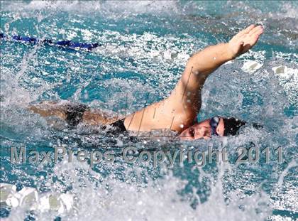 Thumbnail 2 in Deer Valley vs. Boulder Creek (Co-ed Swimming) photogallery.