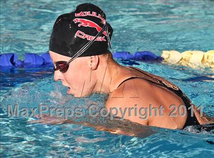 Thumbnail 3 in Deer Valley vs. Boulder Creek (Co-ed Swimming) photogallery.