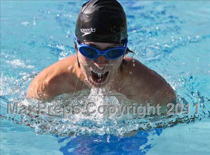 Thumbnail 3 in Deer Valley vs. Boulder Creek (Co-ed Swimming) photogallery.