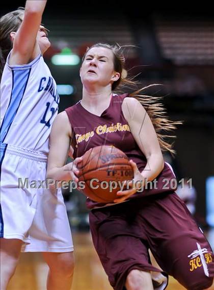 Thumbnail 3 in Kings Christian vs Central Valley Christian (CIF CS D5 Final) photogallery.