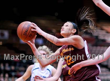 Thumbnail 2 in Kings Christian vs Central Valley Christian (CIF CS D5 Final) photogallery.