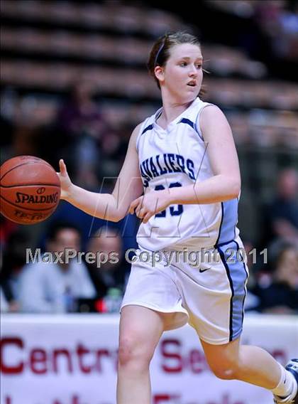 Thumbnail 2 in Kings Christian vs Central Valley Christian (CIF CS D5 Final) photogallery.