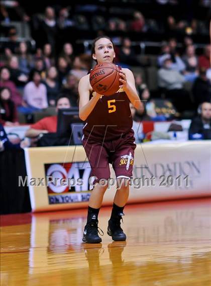 Thumbnail 1 in Kings Christian vs Central Valley Christian (CIF CS D5 Final) photogallery.