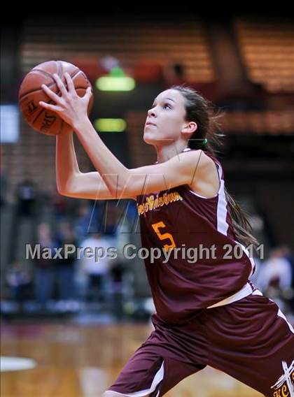 Thumbnail 2 in Kings Christian vs Central Valley Christian (CIF CS D5 Final) photogallery.