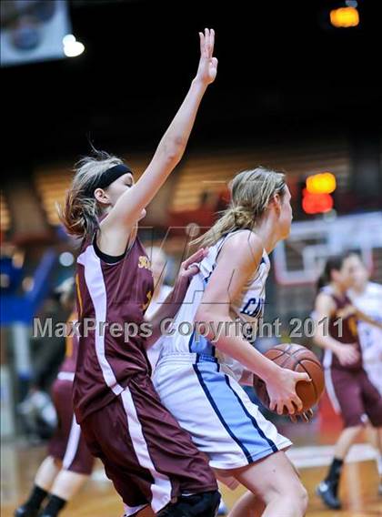 Thumbnail 1 in Kings Christian vs Central Valley Christian (CIF CS D5 Final) photogallery.