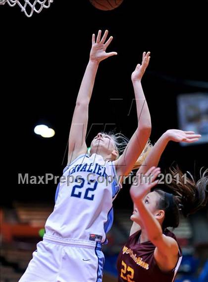 Thumbnail 3 in Kings Christian vs Central Valley Christian (CIF CS D5 Final) photogallery.