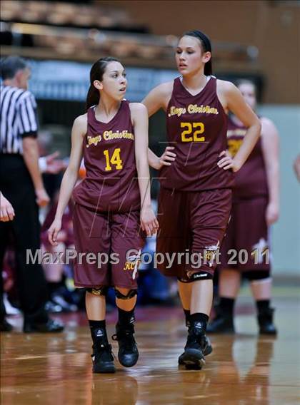 Thumbnail 3 in Kings Christian vs Central Valley Christian (CIF CS D5 Final) photogallery.
