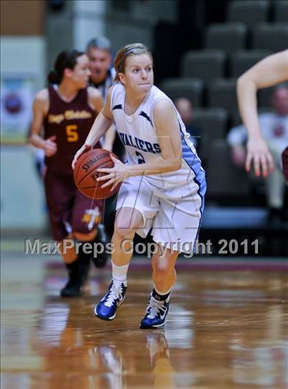 Thumbnail 2 in Kings Christian vs Central Valley Christian (CIF CS D5 Final) photogallery.