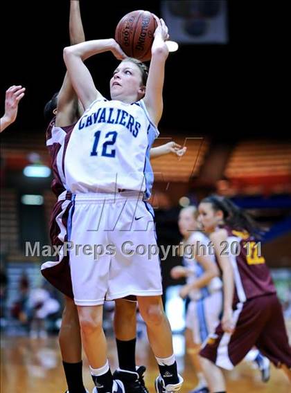 Thumbnail 3 in Kings Christian vs Central Valley Christian (CIF CS D5 Final) photogallery.