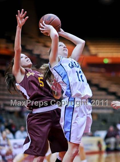 Thumbnail 2 in Kings Christian vs Central Valley Christian (CIF CS D5 Final) photogallery.