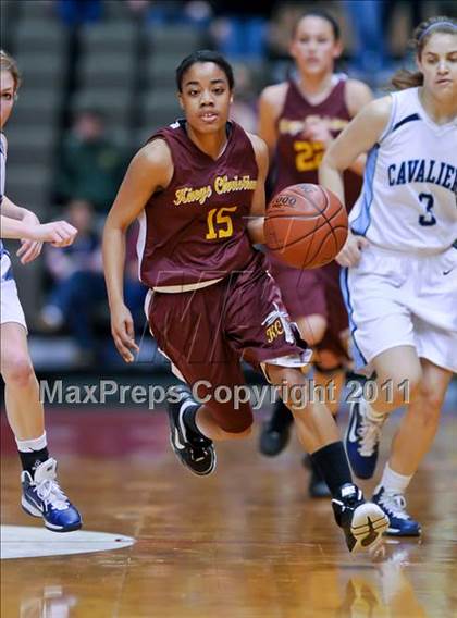 Thumbnail 2 in Kings Christian vs Central Valley Christian (CIF CS D5 Final) photogallery.