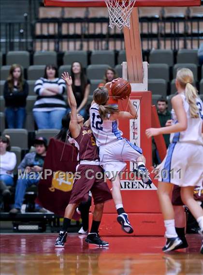 Thumbnail 3 in Kings Christian vs Central Valley Christian (CIF CS D5 Final) photogallery.