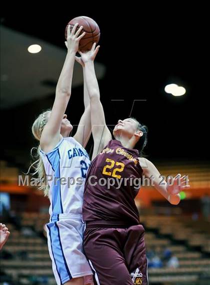 Thumbnail 2 in Kings Christian vs Central Valley Christian (CIF CS D5 Final) photogallery.