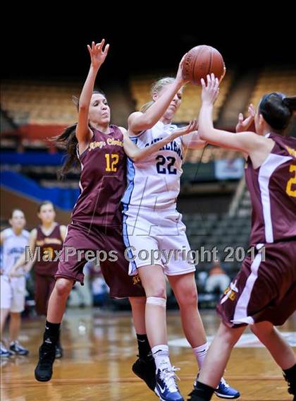 Thumbnail 1 in Kings Christian vs Central Valley Christian (CIF CS D5 Final) photogallery.