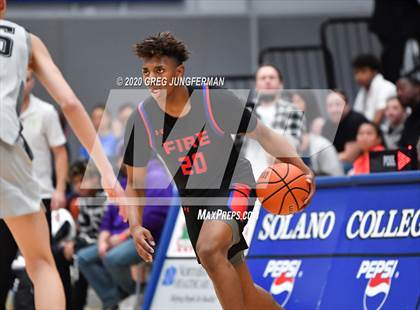 Thumbnail 2 in Prolific Prep of Napa Christian vs. Phoenix Prep (Crush in the Valley) photogallery.