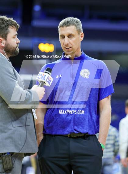 Thumbnail 1 in Lipan vs. Shelbyville (UIL 2A Basketball Final) photogallery.