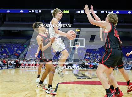 Thumbnail 1 in Lipan vs. Shelbyville (UIL 2A Basketball Final) photogallery.
